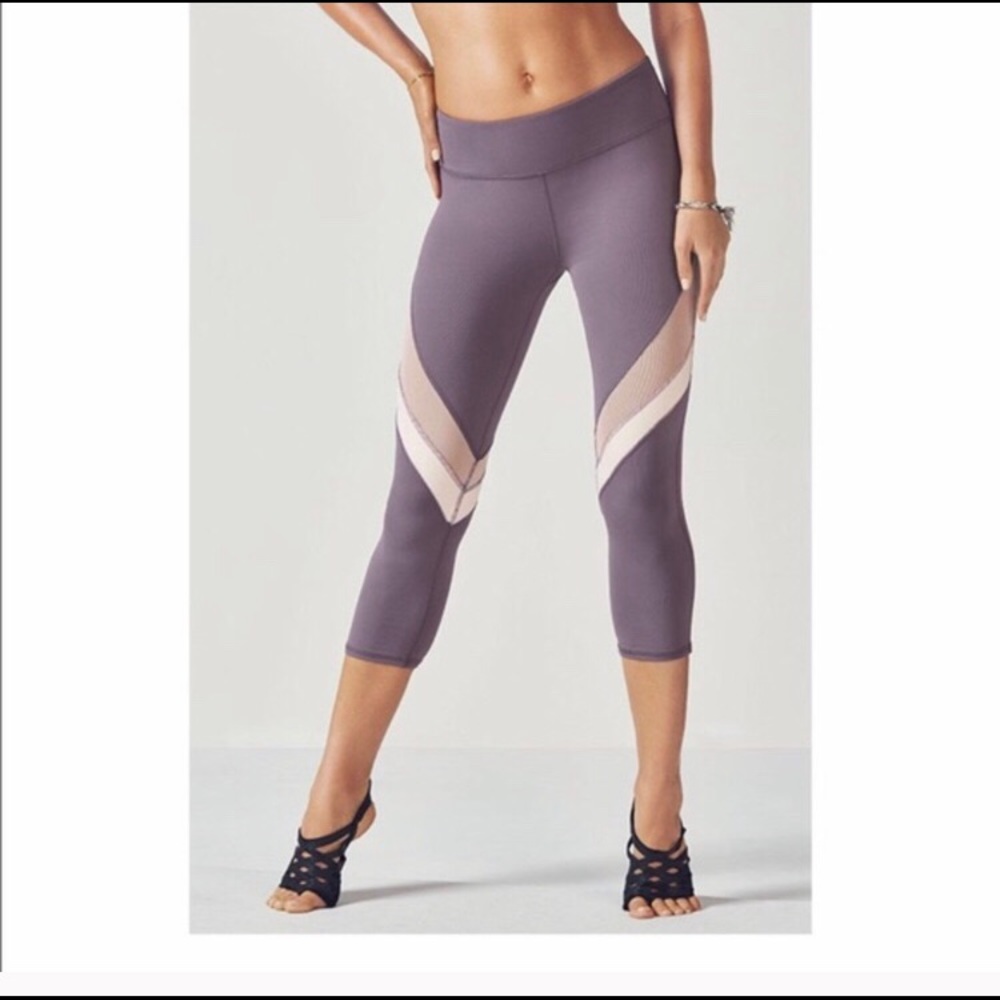 NWT Fabletics Leggings Purple/Lavender Large